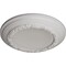 Ekena Millwork Carlsbad Ceiling Medallion (Fits Canopies up to 7 7/8"), 12 1/2"OD x 1 1/2"P, Ultra Pure White CM12CAUWF - alternate 4